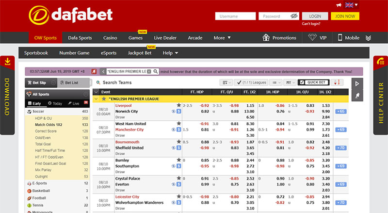 Dafabet: All About This Asian Sportsbook | Best Betting Sites